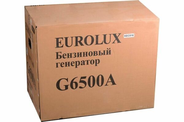 Электрогенератор EUROLUX G6500A коробка