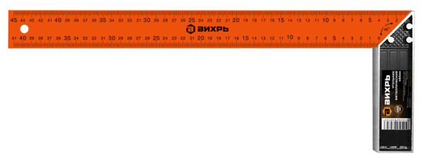 Угольник металлический 450 мм Вихрь